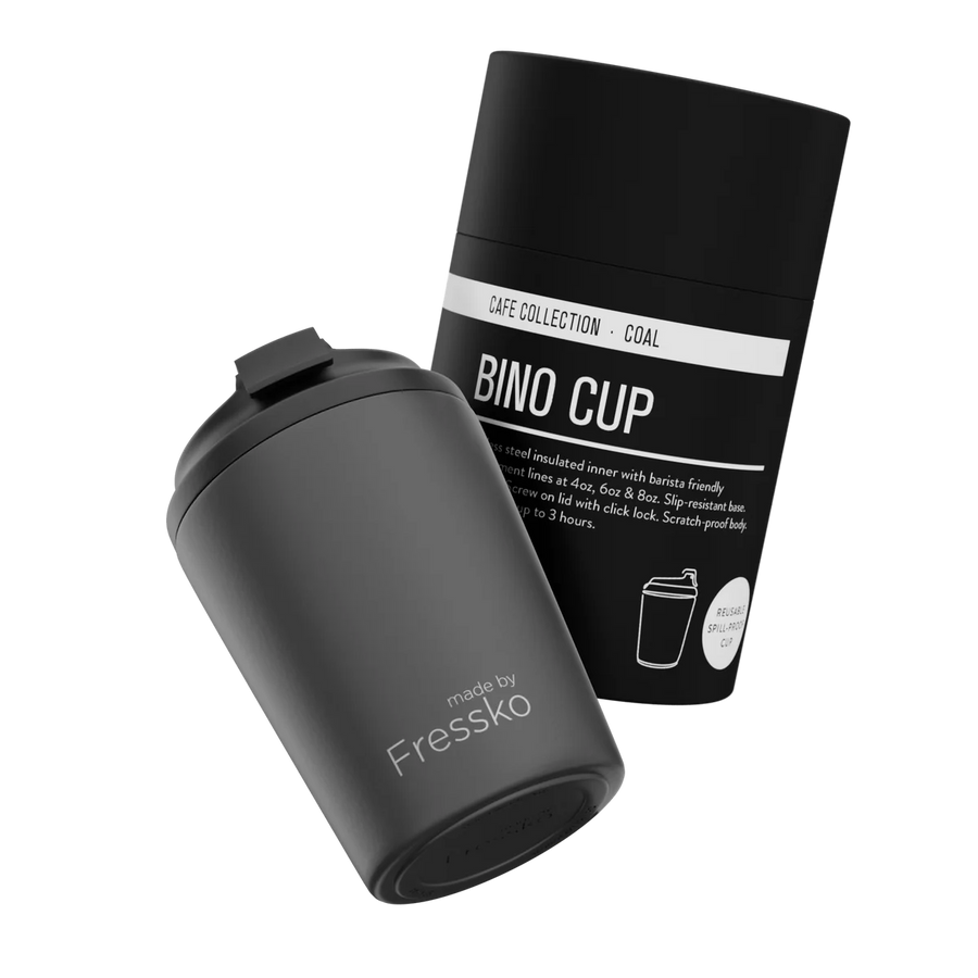 FRESSKO BINO CUP: 8oz Coal