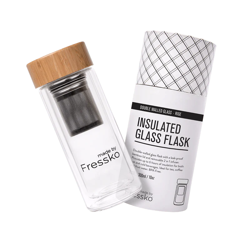 FRESSKO GLASS INFUSER FLASK: 10oz / 300ml